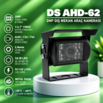 DS AHD-62 2MP 2.8mm GENİŞ AÇI LENS DIŞ MEKAN ARAÇ KAMERA