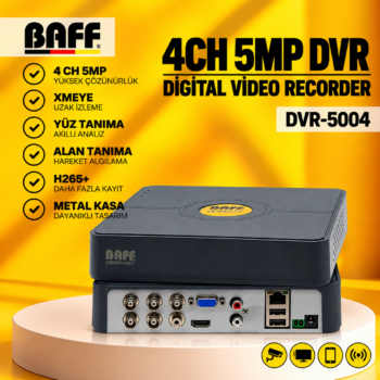 BAFF DVR-5004 4CH 5MP XMEYE