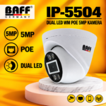 BAFF IP-5504 DUAL LED WM POE 5MP KAMERA