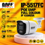 BAFF IP-5517FC POE 5MP FULL COLOUR IP KAMERA