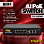 BAFF POE-042MB AI POE SWİTCH