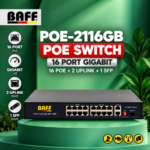 BAFF POE-2116GB POE SWİTCH (Gigabit)