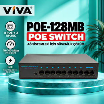 POE-128MB POE SWİTCH