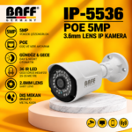 BAFF IP-5536 POE 5MP 3.6mm LENS IP KAMERA