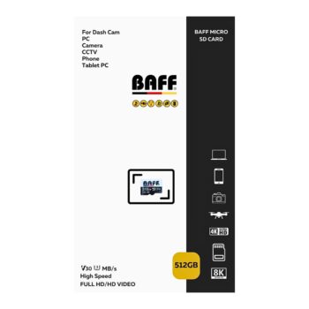 BAFF 512GB MICRO SD CARD