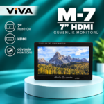 7" HDMİ Güvenlik Monitörü M-7