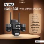 VİVA ICS-331 WIFI ALARM 355 PTZ 3KAMERA FULL COLOUR-INFRARED