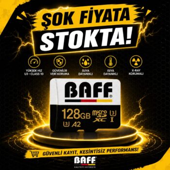 BAFF 128GB MİCRO SD CARD