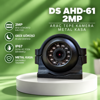 DS AHD-61 2MP ARAÇ TEPE KAMERA METAL KASA