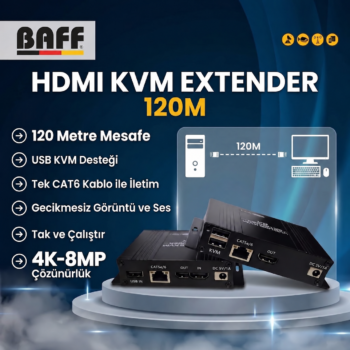 HDMI KVM EXTENDER BAFF HE-120